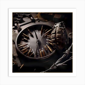 Hours of War 1 Art Print