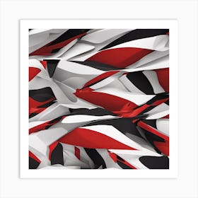 Digital Art, Zaha Hadid Style Art Print