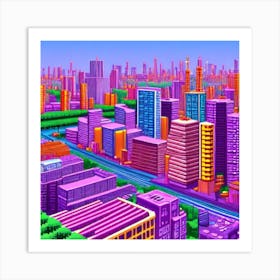 Cityscape 1 Art Print