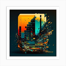 Abstract Digital Art Art Print