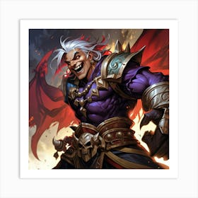 Demon Lord 4 Art Print