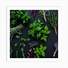 Fresh Herbs 8 Art Print