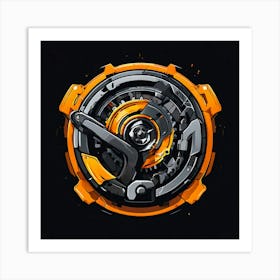 Logo Vector Mechanic Car Repair Automotive Tools Service Garage Wrench Gear Maintenance (10) Art Print