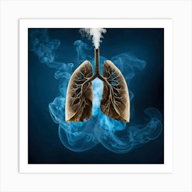 Lungs Stock Videos & Royalty-Free Footage 21 Art Print