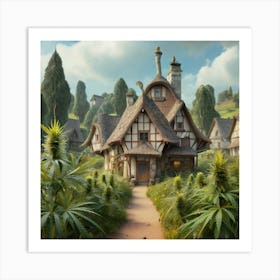 Fairytale House 3 Art Print