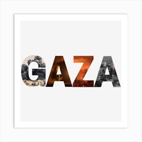 Gazaa Art Print