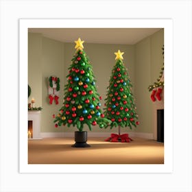 Christmas Tree 6 Art Print