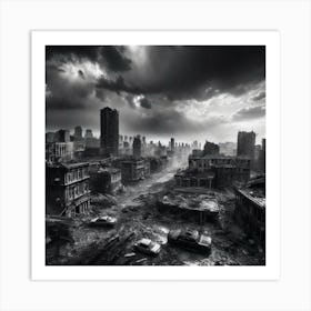 Apocalypse City 3 Art Print