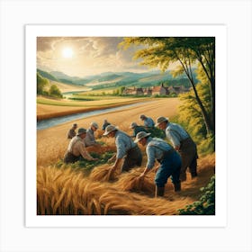 Day In The Country Art Print