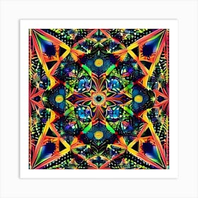 Psychedelic Art Art Print