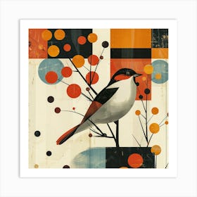 Bird On A Branch 1 Art Print