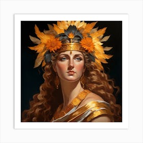 Greek Goddess 32 Art Print