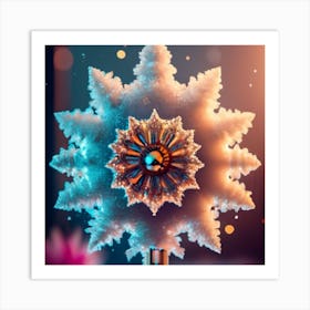 Snowflake 2 Art Print