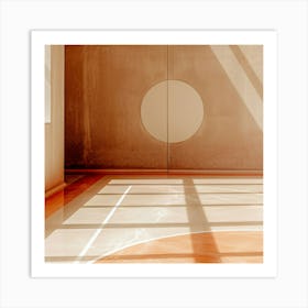 Basketball Court 1 Art Print