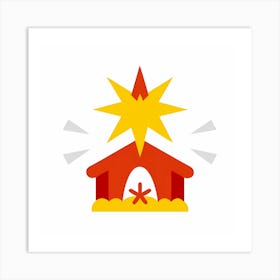 Nativity Scene Art Print