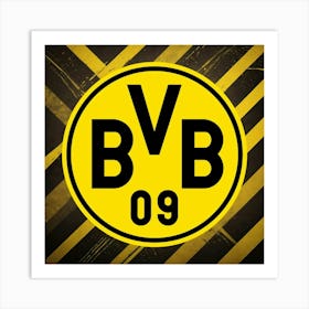 Borussia Dortmund Logo Wall Art 2 Art Print