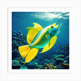 Fish In The Sea Art Print