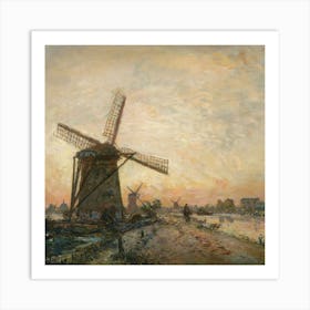 Windmill 32 Art Print