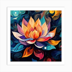 Lotus Flower 28 Art Print