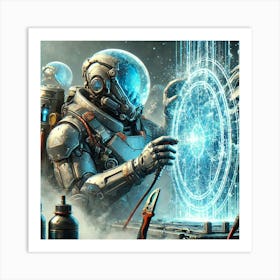 Aquashield Engineers Water Manipulation Defense Repair Art Print