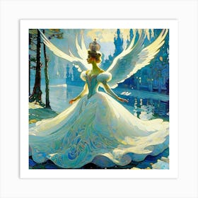 Princesa Cisne 1 Art Print