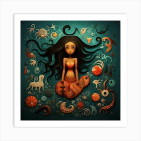 Mermaid Art Print