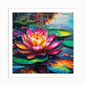 Water Lilies 5 Art Print