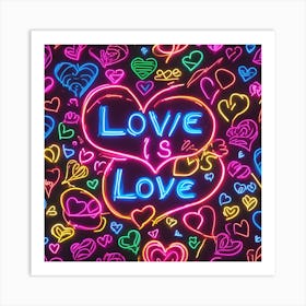 Love Is Love Art Print