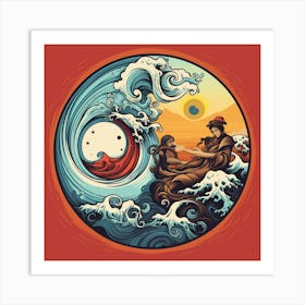 Great Wave 36 Art Print