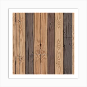 Wood Planks 9 Art Print