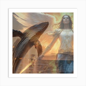 Angel Of The Sea Art Print