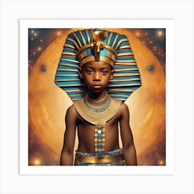 Divine Melanin Prince 444 Art Print