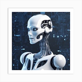 Cyborg 10 Art Print