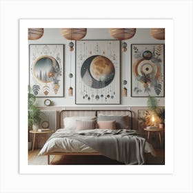 Bedroom Wall Art Affiche