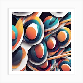 Abstract Art 9 Art Print