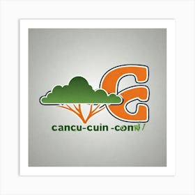 Cancu Cin Logo Art Print