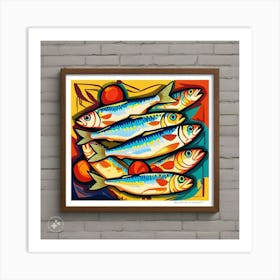 Sardines 3 Art Print