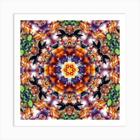 Dragon Ball Mandala Art Print