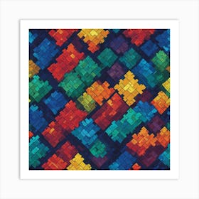 Puzzle Piece Art Print