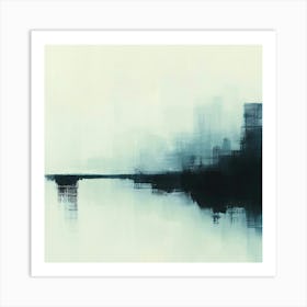 Abstract Cityscape 5 Art Print