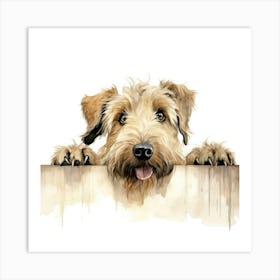 Soft Coated Wheaten Terrier 2 Art Print