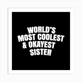 Sister Art Print