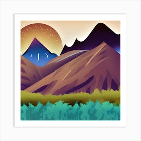 Landscape 1 Art Print