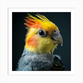 Cockatiel 11 Art Print