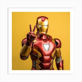 Peace Greetings from Ironman Art Print