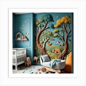 Baby'S Nursery 4 Art Print