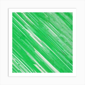 Abstract Green Background 2 Art Print