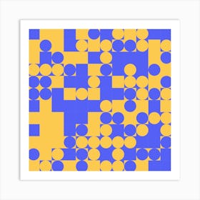 Abstract Geometric Pattern 6 Art Print