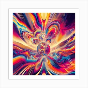 Psychedelic Art 1 Art Print