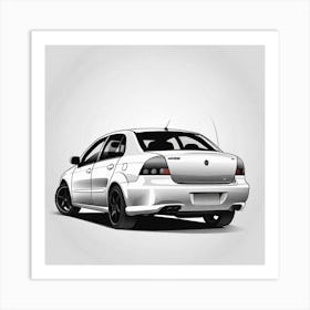 Nissan Altima Art Print